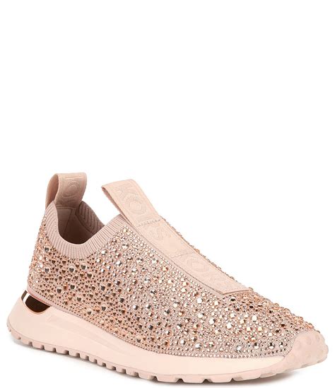 michael kors stretch knit sneakers.